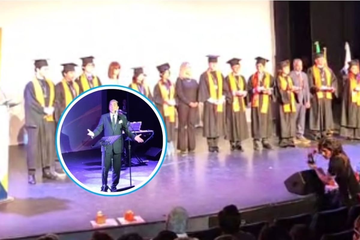 Así fue la graduación de Cristian Castro: Verónica entre lágrimas y compañeros disfrutan de concierto