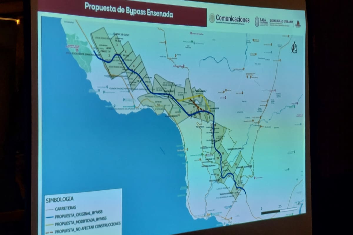 Retoman proyecto del bypass Ensenada