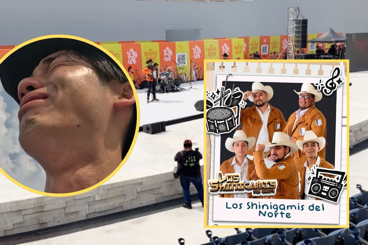 Turista japonés se conmueve hasta las lágrimas al oír a Los Shinigamis del Norte cantar la versión norteña del opening de Digimon en Monterrey, un emotivo momento que se volvió viral en redes sociales durante las actividades culturales del Mundial