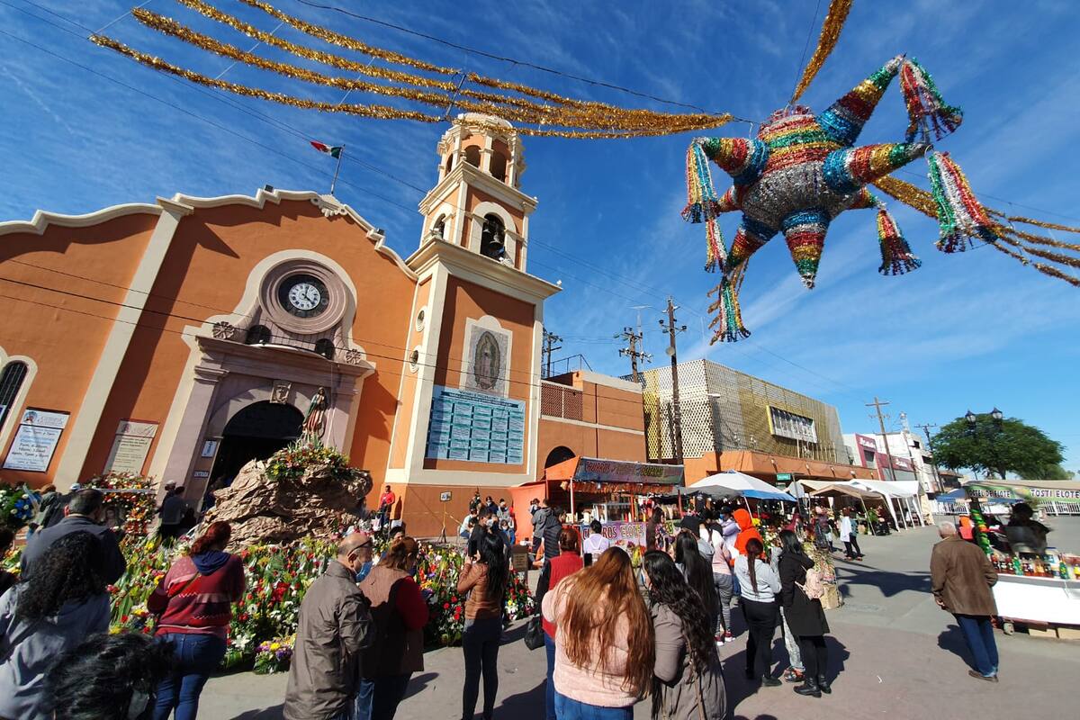Cachanillas celebran el día de la Virgen
