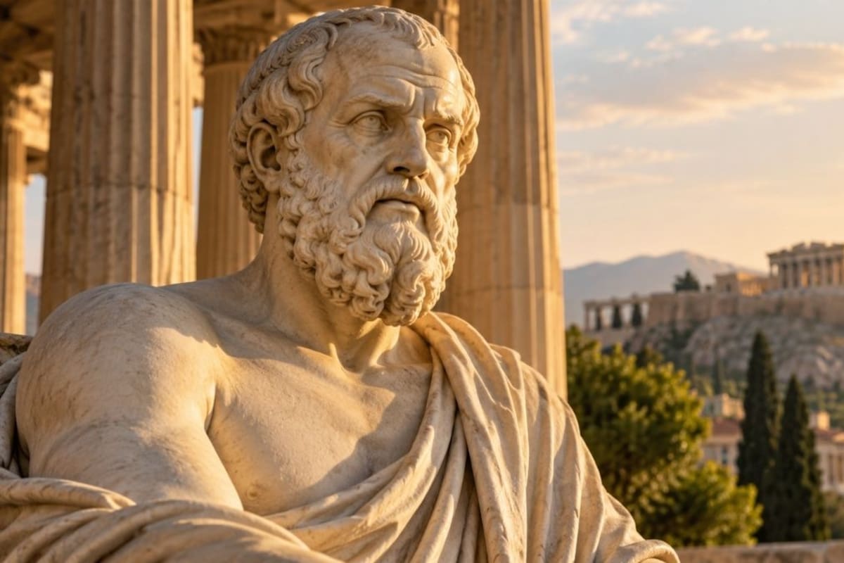 Platon, filósofo griego: “El hombre sabio querrá estar siempre con el que es mejor que él”