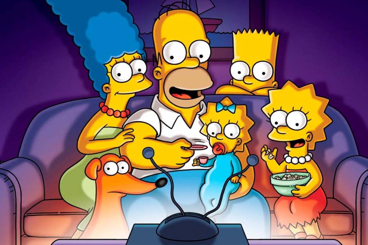 Cómo se verían los Simpson como una familia de mafiosos tipo “El Padrino”