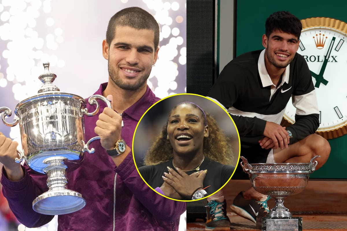 Serena Williams asegura que Carlos Alcaraz puede ser el máximo ganador de Gran Slams en la historia