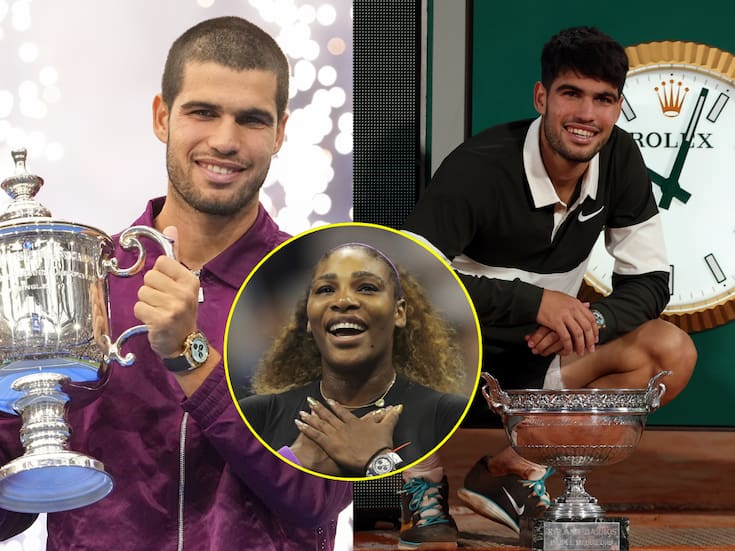 Serena Williams asegura que Carlos Alcaraz puede ser el máximo ganador de Gran Slams en la historia