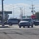 Choque de tres carros provoca caos vial