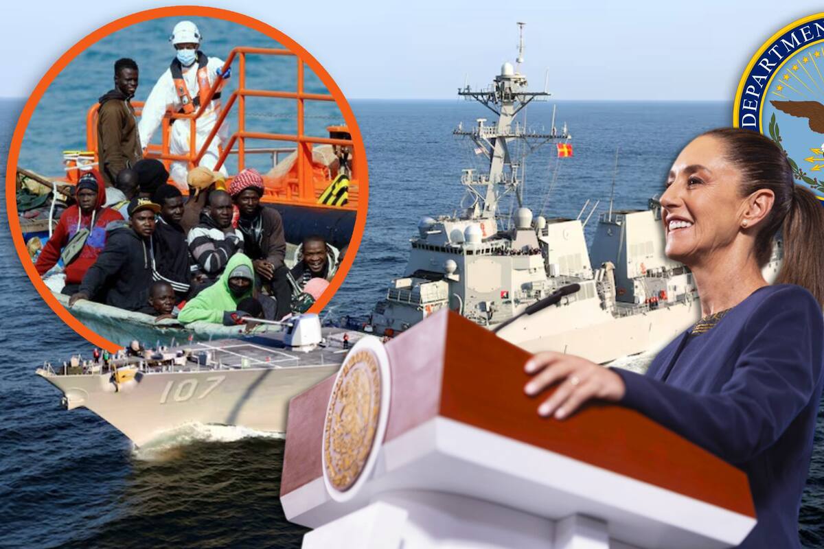 “No hay problema” con buque de guerra USS Gravely que vigila la frontera sur con México, asegura Sheinbaum; otros líderes latinoamericanos temen amenaza