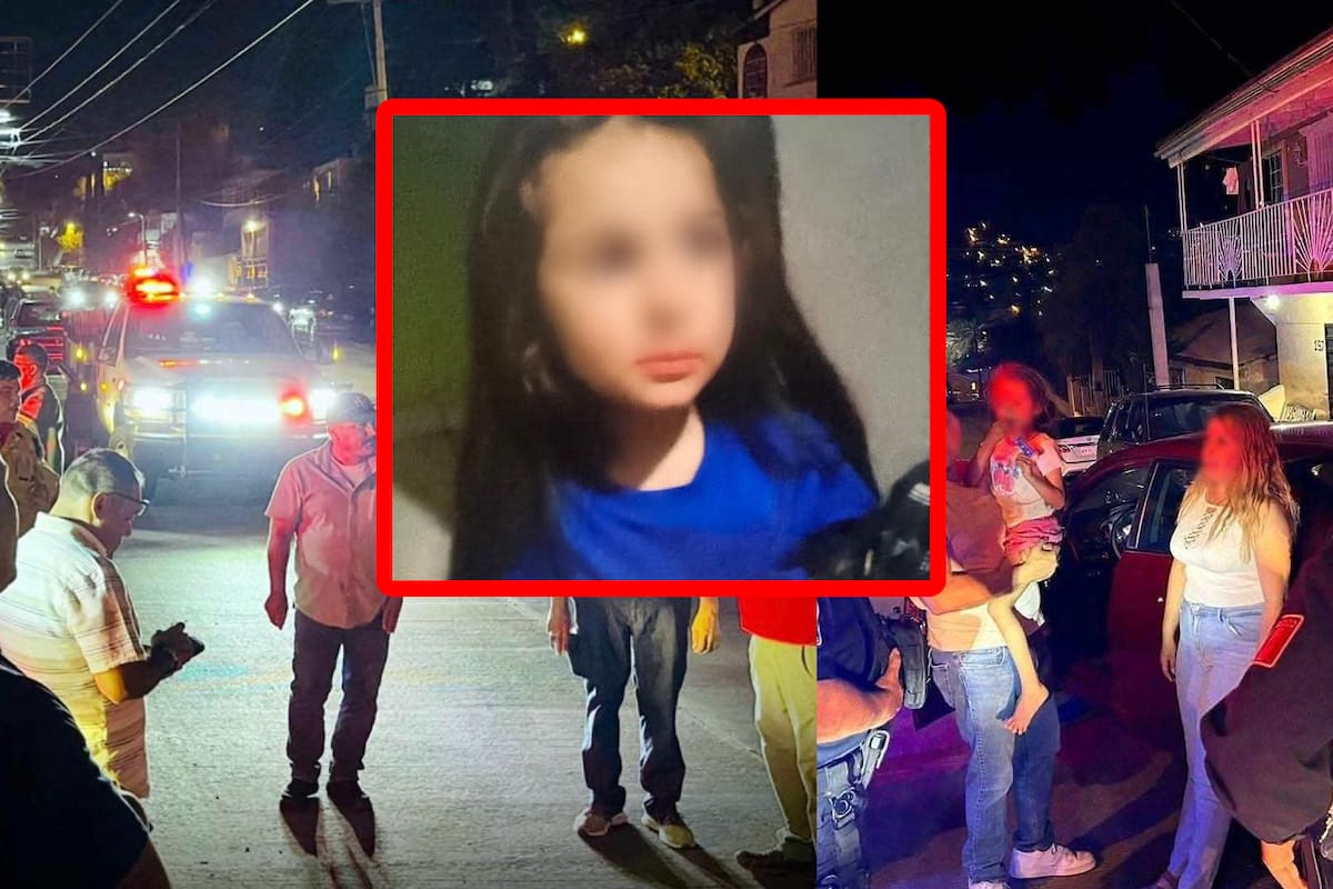 Localizan a menor de 6 años desaparecida en Nogales