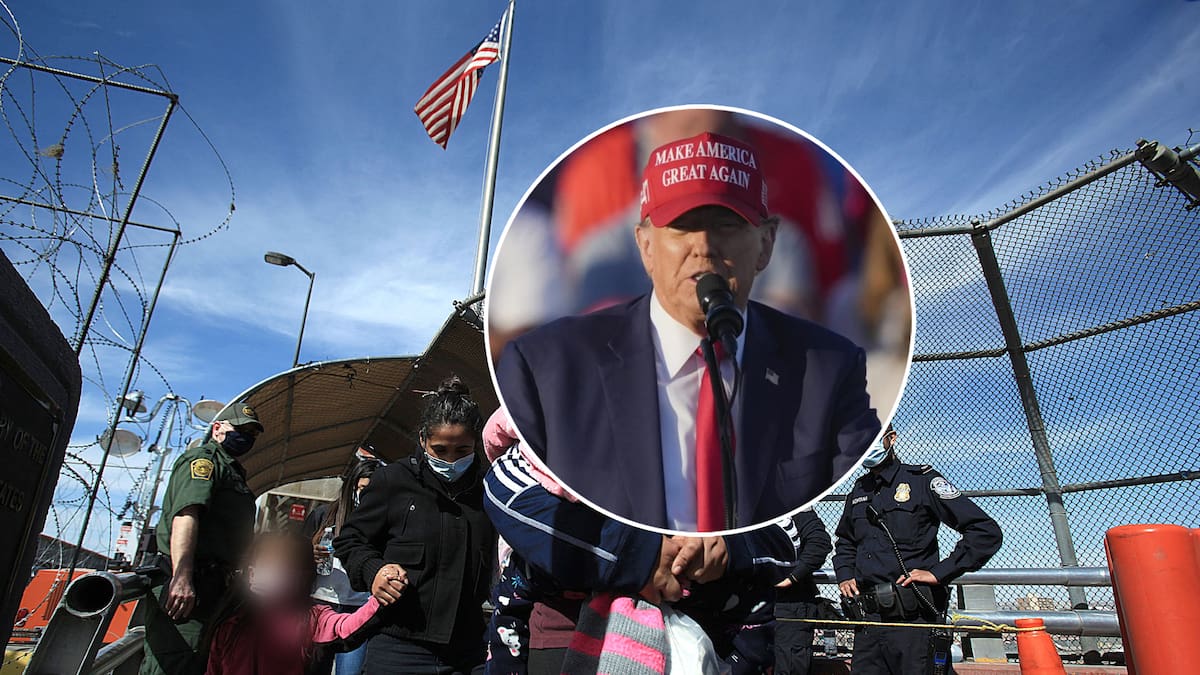 Donald Trump, presidente electo de EU, podría emprender deportaciones masivas a pocos días de volver al cargo en la Casa Blanca. | AP