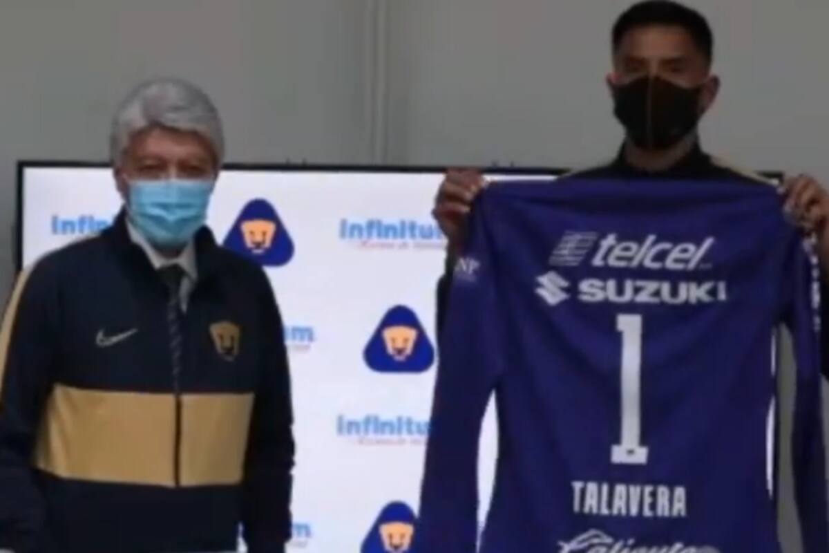 Talavera jugara con Pumas por una paga más baja, él mismo lo afirmó