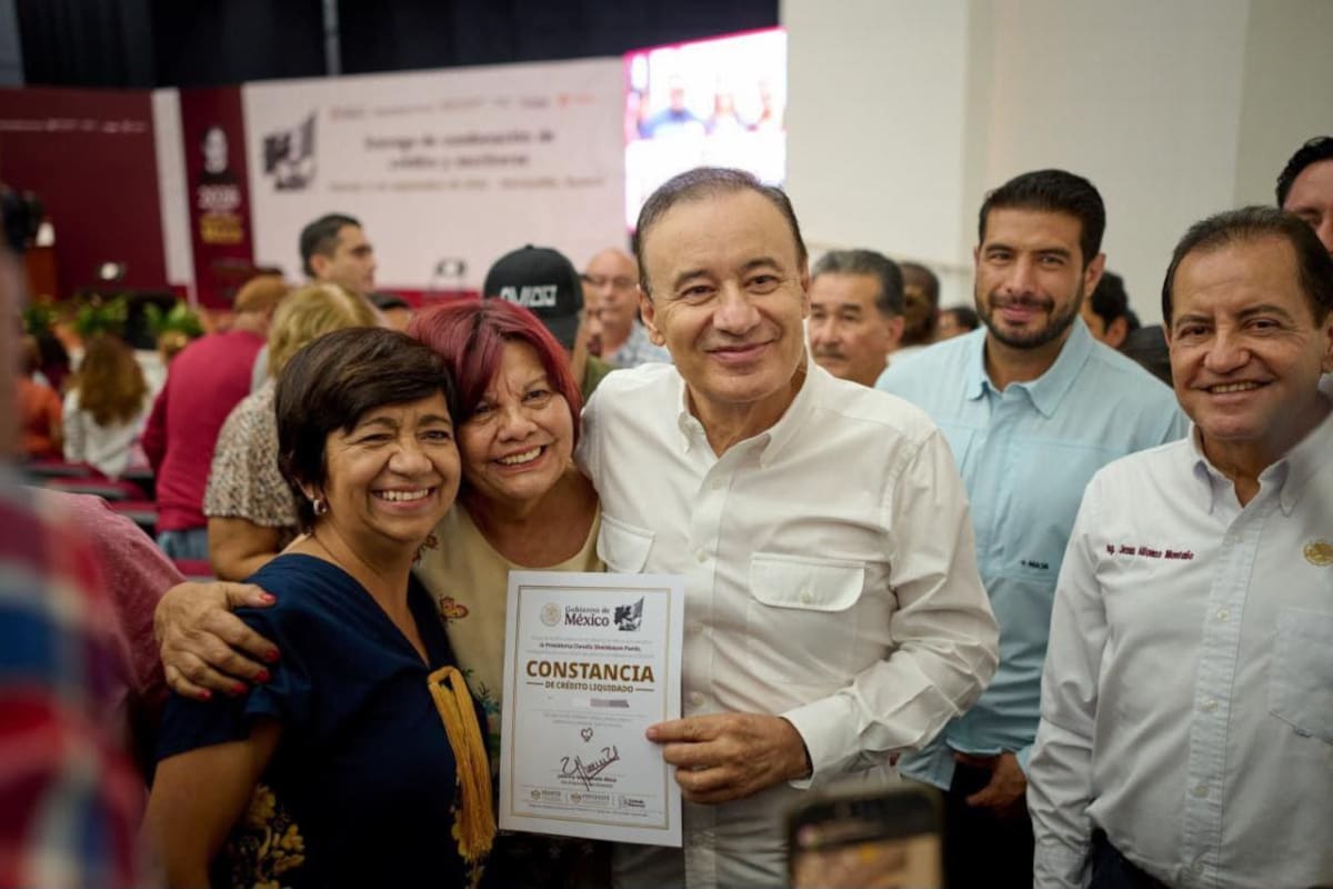 Más de 39 mil escrituras gratuitas en Sonora: Gobierno estatal reporta ahorro de hasta 9 mil pesos para familias