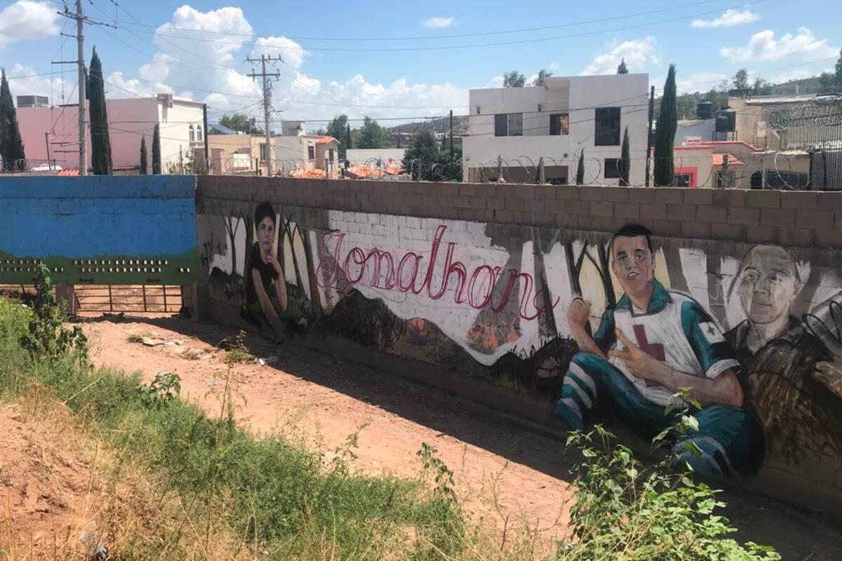 Honran la memoria del pequeño Jonathan, con un mural en Nogales.