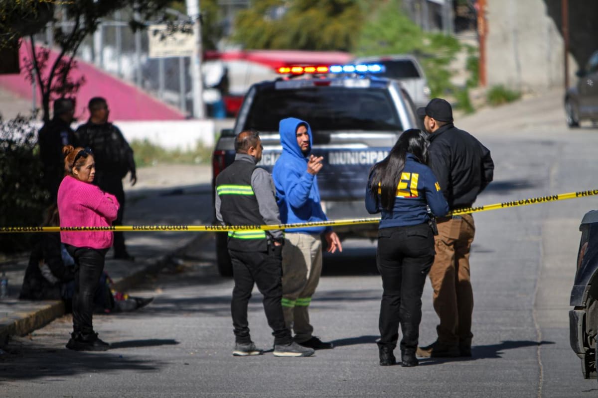 El ataque ocurrió en la intersección de las calles Baja California y Mar Caspio, en la delegación Distrito Sánchez Taboada; no hay detenidos. Fotos: Border Zoom