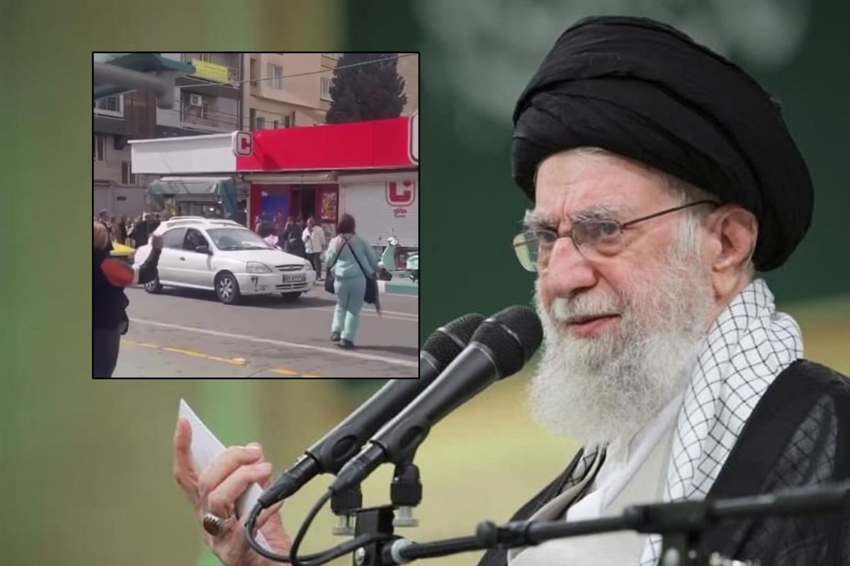 Mujeres iraníes bailan y aplauden en las calles de Teherán tras ataque contra el líder Alí Jamanei por el que se desconoce su paradero
