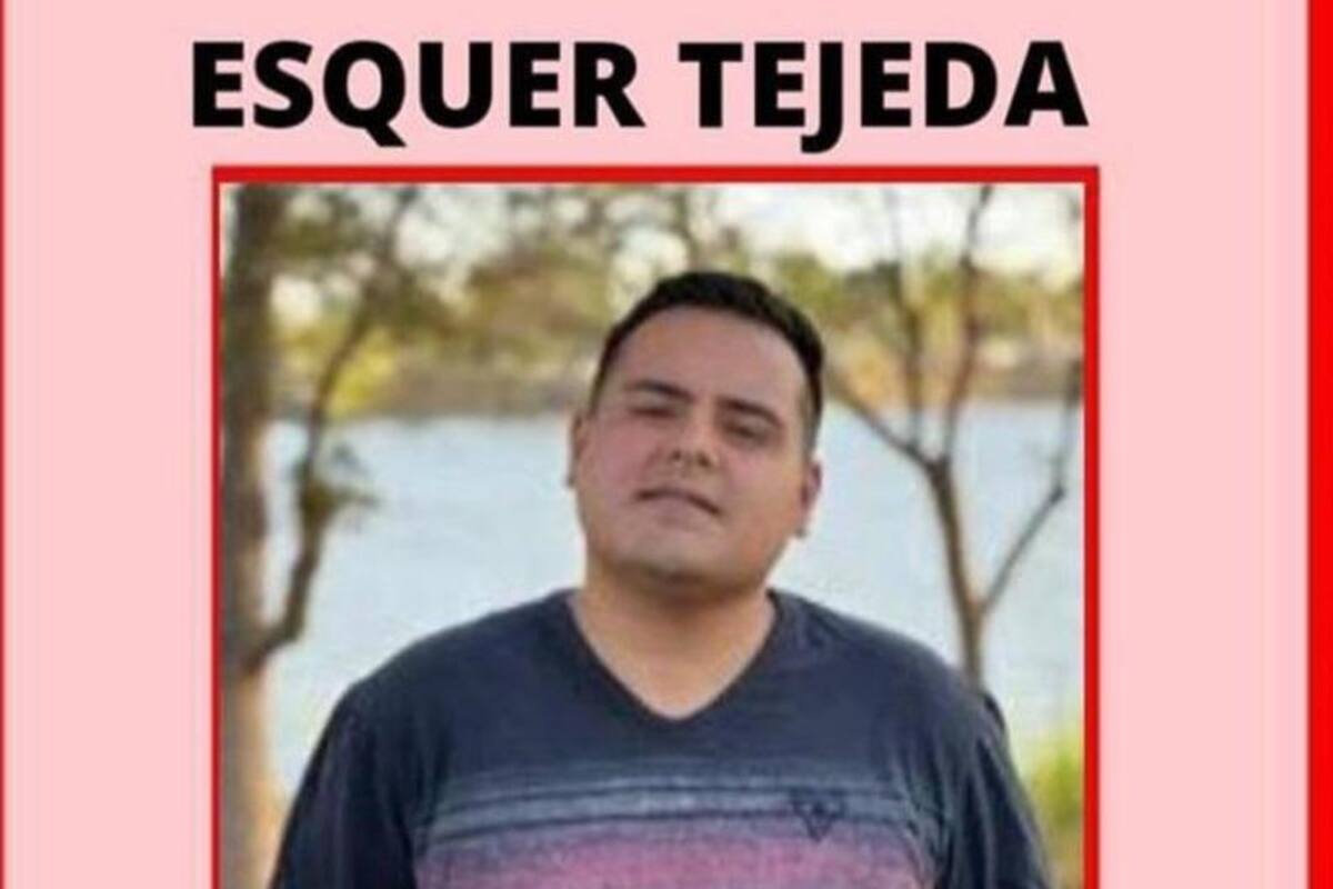 Piden ayuda para localizar a Ramón Eduardo Esquer Tejeda, privado de la libertad en Cajeme