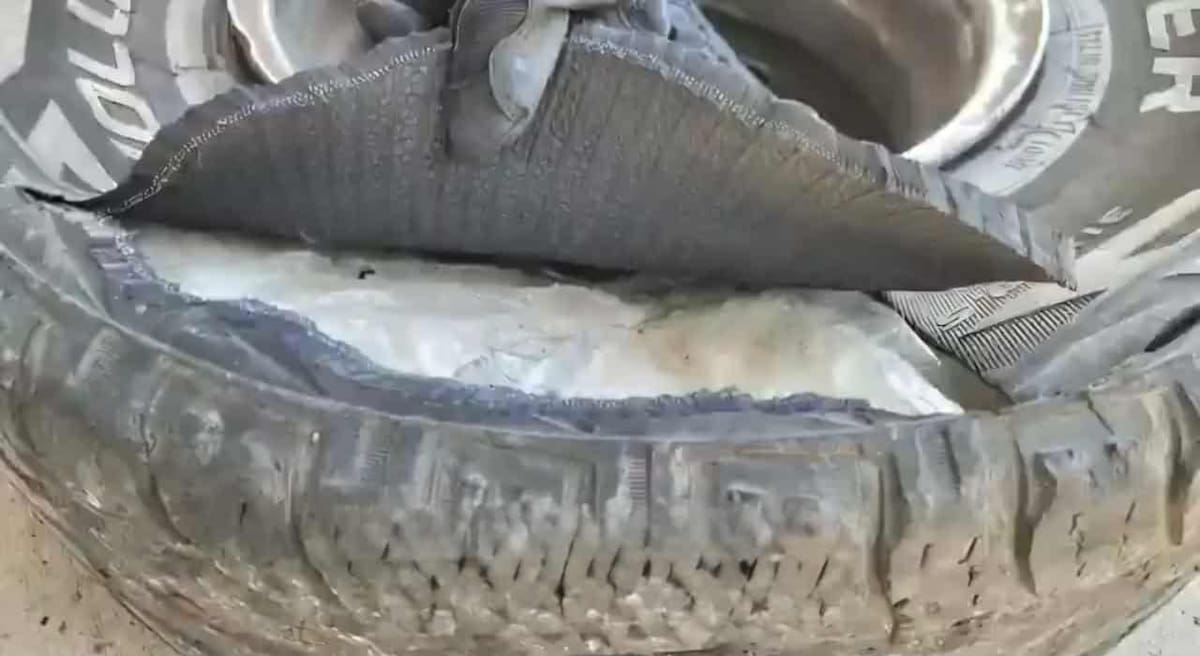 Incautan 168 kilos de metanfetamina en dos días en garitas de Nogales