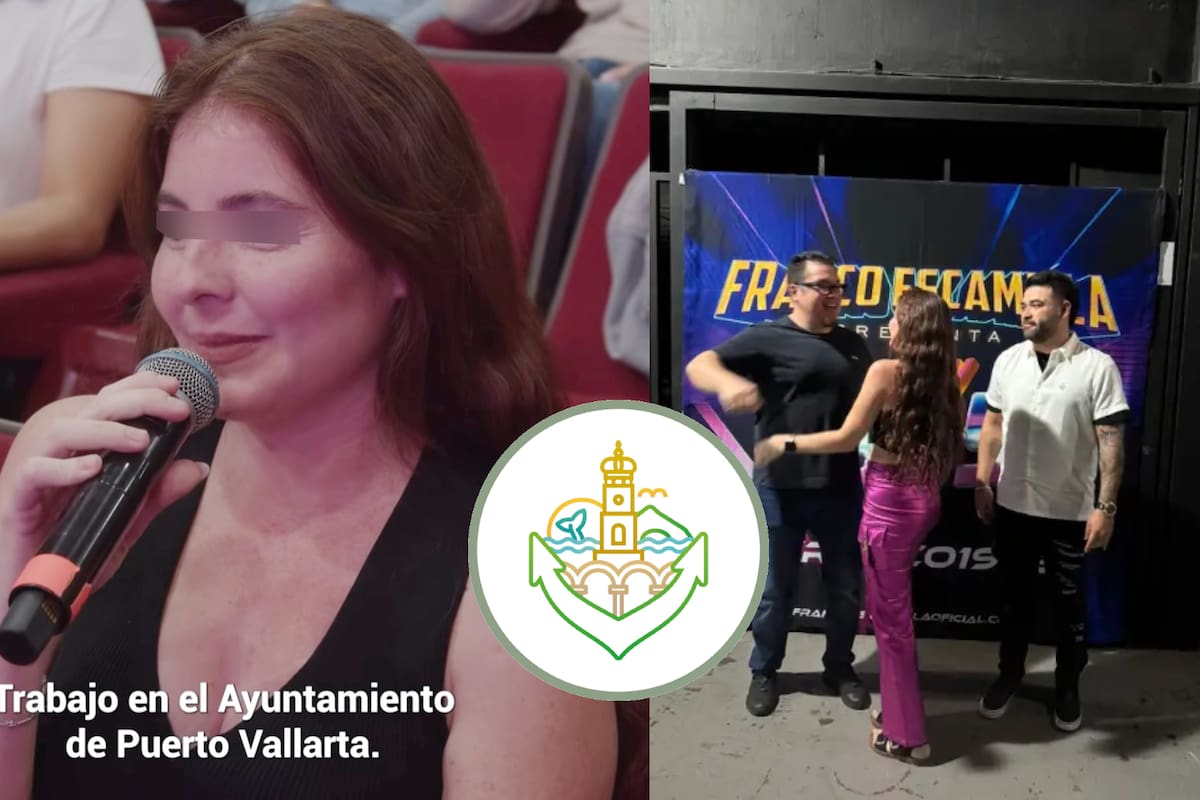 Funcionaria de Puerto Vallarta se sincera diciendo “no sé qué hago en mi trabajo, pero me la paso bien” durante show de Franco Escamilla, ¿Quién es Natalia Montaño Ruelas?
