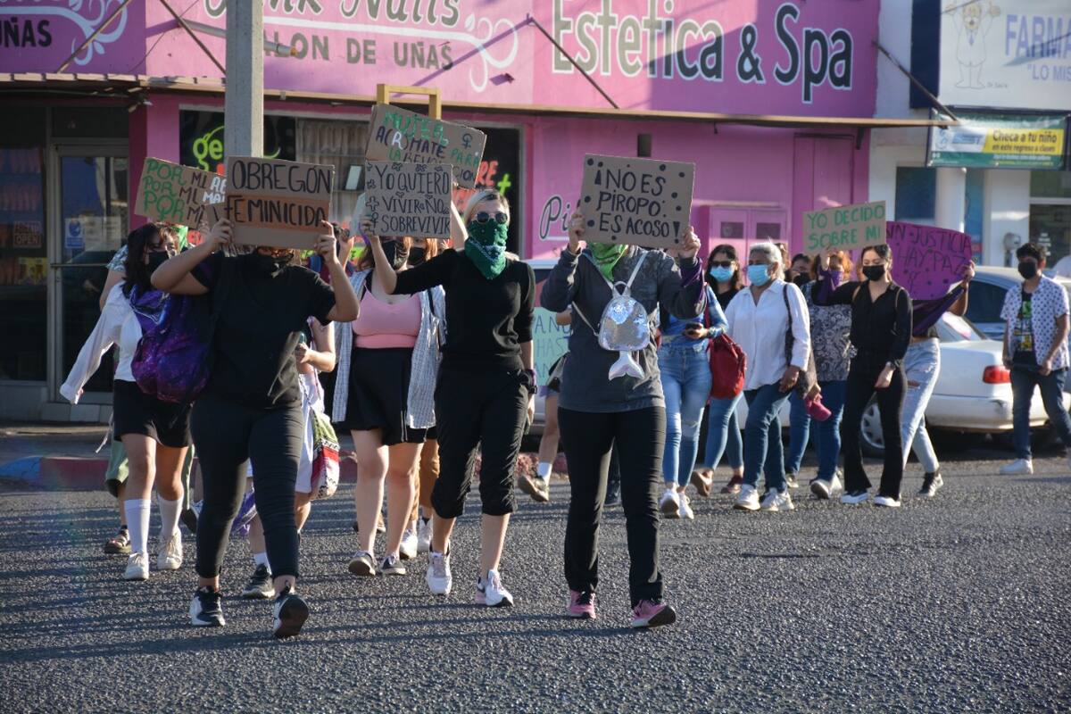 Convocan a marcha del 8M en Cajeme, ¿A que hora y de dónde partirá?