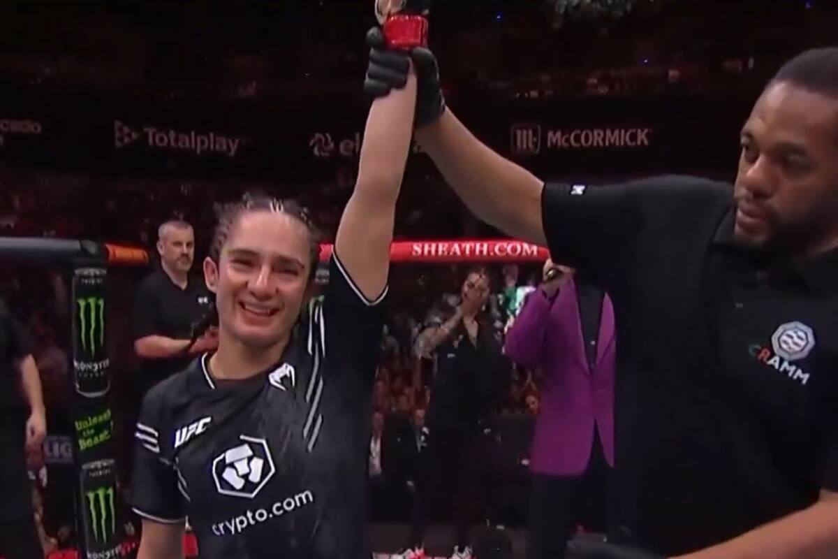 Yaz luce dominante en UFC México