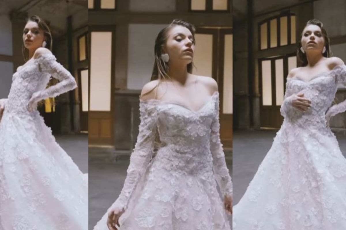 Sofía Castro lució un vestido de Oscar de la Renta en su boda ¿Cuánto costó?