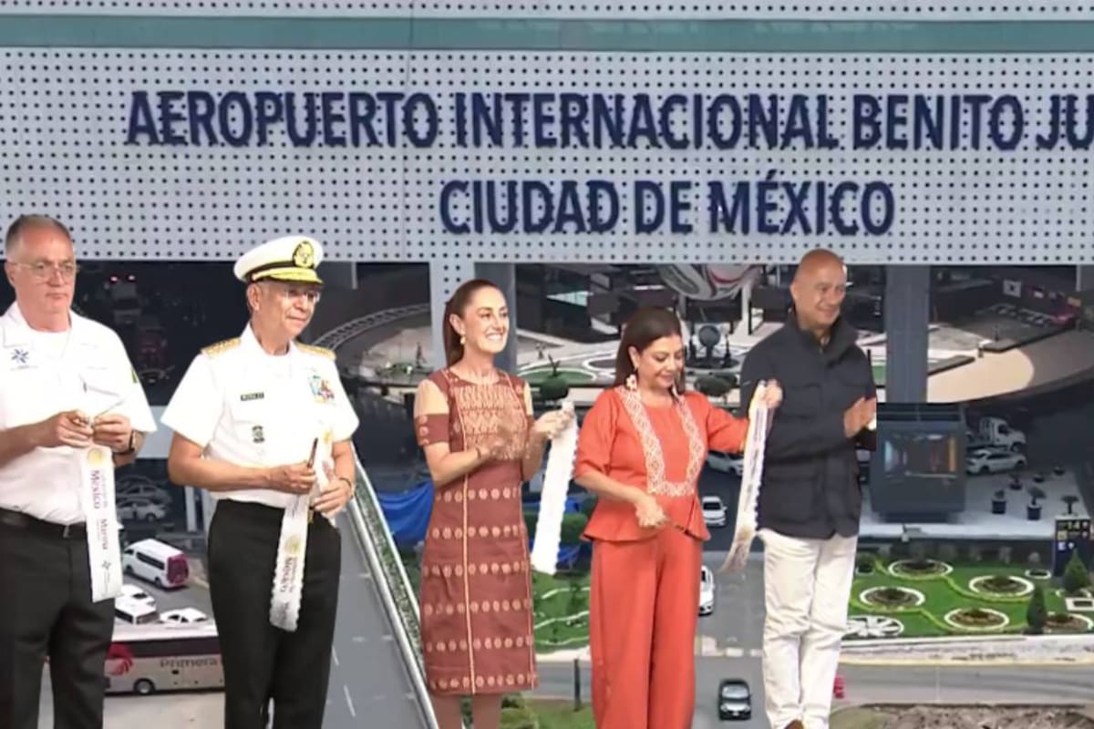 Sheinbaum inaugura primera etapa de remodelación del Aeropuerto de la CDMX rumbo al Mundial 2026