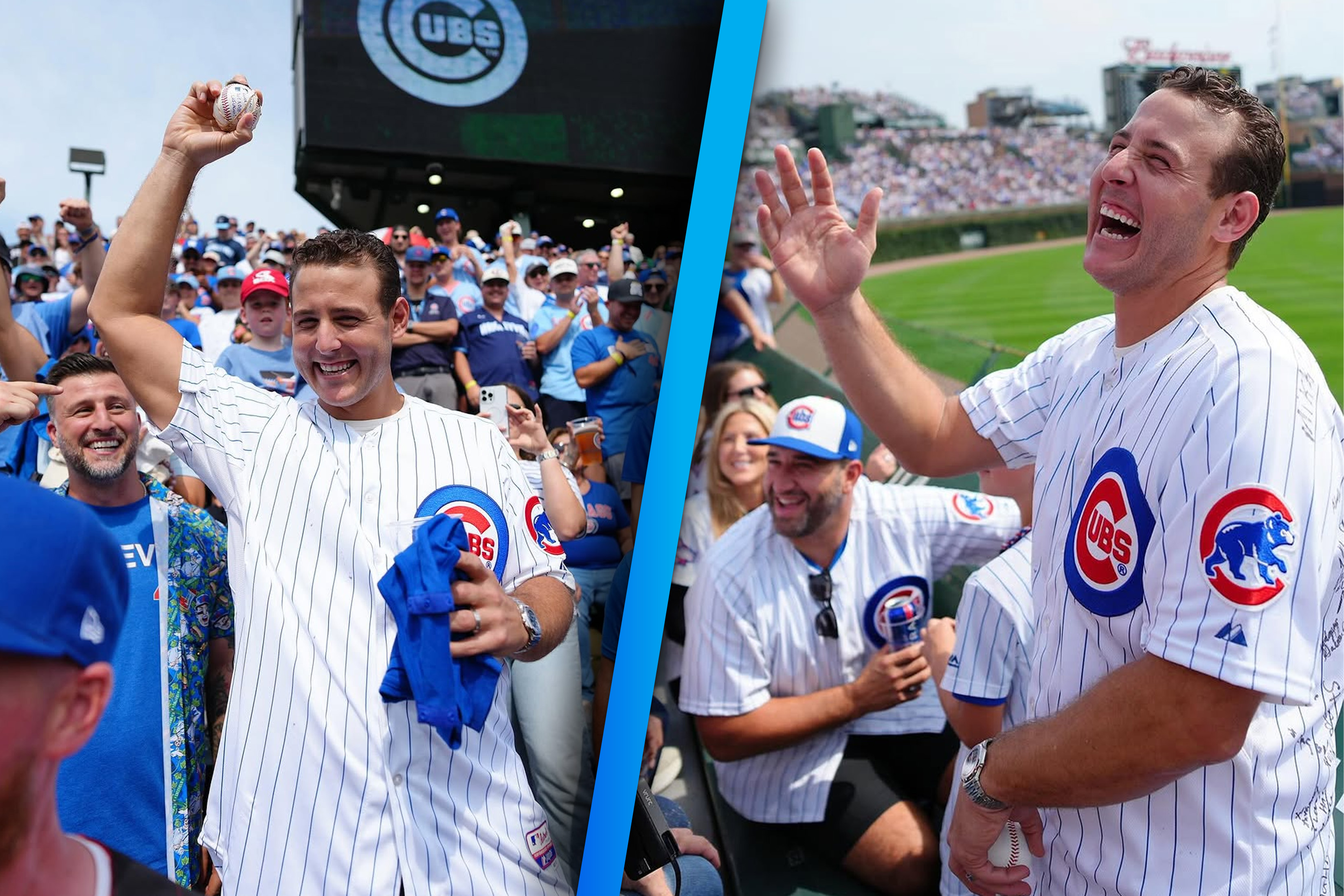 Anthony Rizzo se retira del beisbol… y a los días atrapa una pelota como aficionado con cerveza en mano