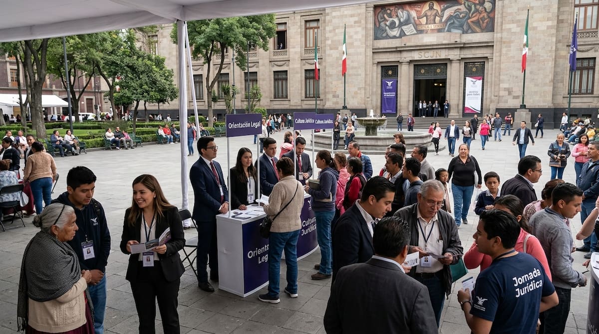Las 36 Casas de los Saberes Jurídicos buscan fortalecer su vínculo con la población. En 2026 registraron 274 mil 192 participantes en eventos propios y 634 mil 716 asistentes en encuentros con otras instancias.