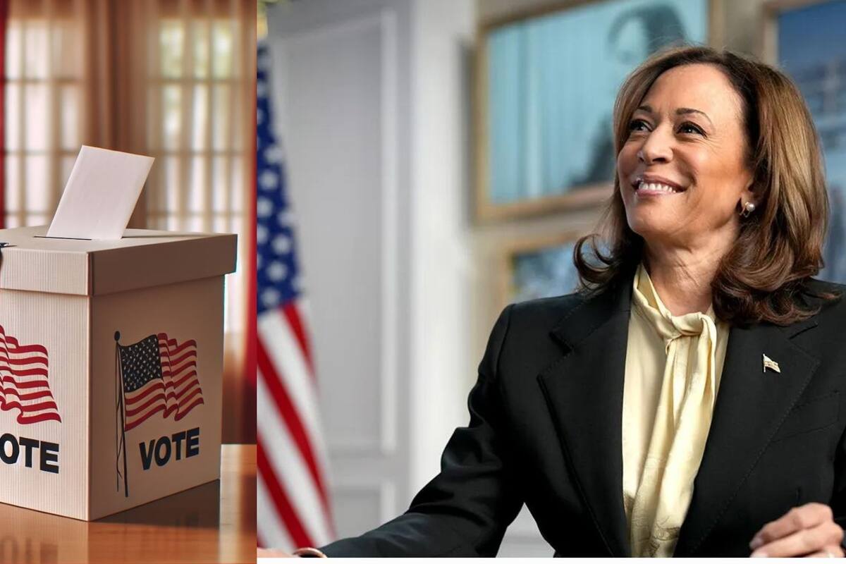 Kamala Harris agradece a colaboradores en central de llamadas del Comité Nacional Demócrata