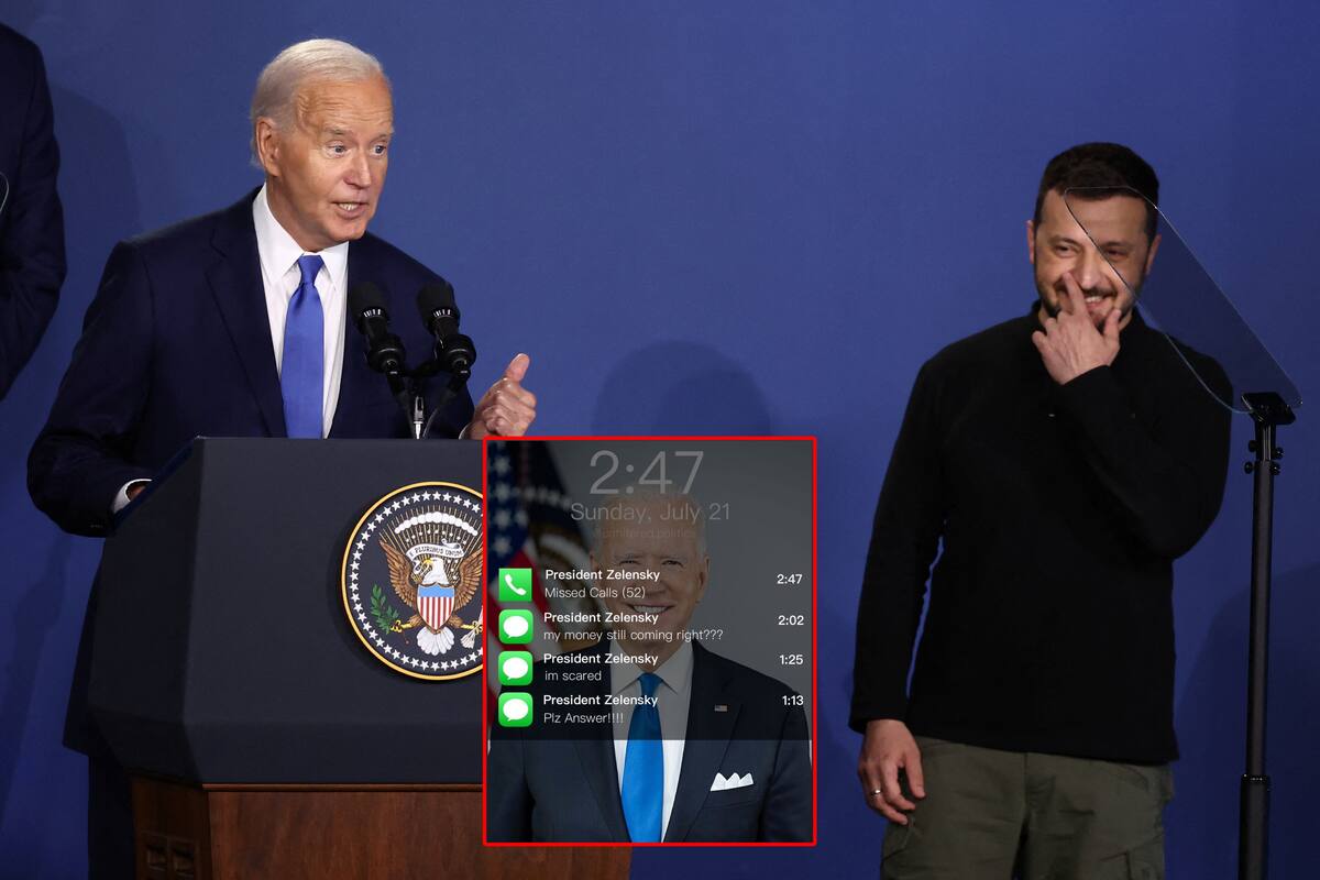 Donald Trump Jr. ridiculiza a Volodimir Zelensky tras fin de campaña de Joe Biden