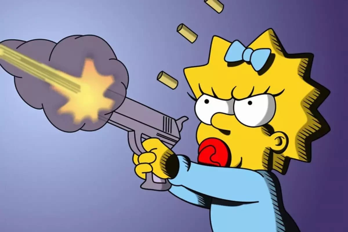 Inteligencia artificial imagina a Maggie Simpson de 10 años