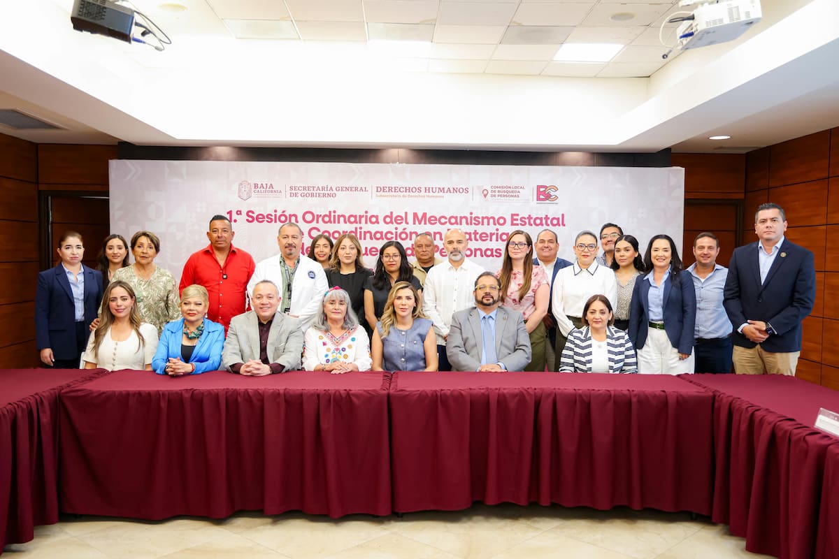 Baja California aprueba unidad para analizar casos de personas desaparecidas