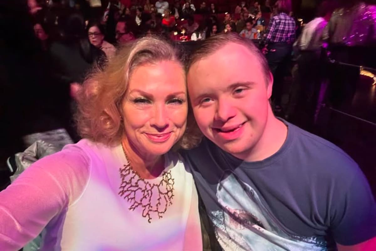 Leticia Calderón y su hijo Luciano conmueven en televisión por el Día Mundial del Síndrome de Down
