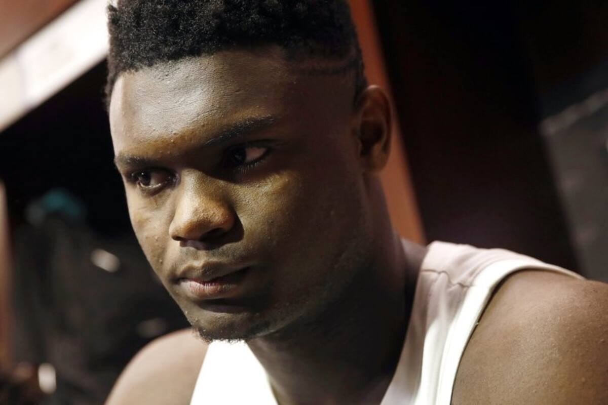 Futuro de Zion Williamson se definirá en la lotería del draft de la NBA