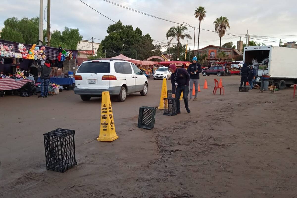 Reubicarán mercado sobrerruedas de Plan Libertador en Rosarito