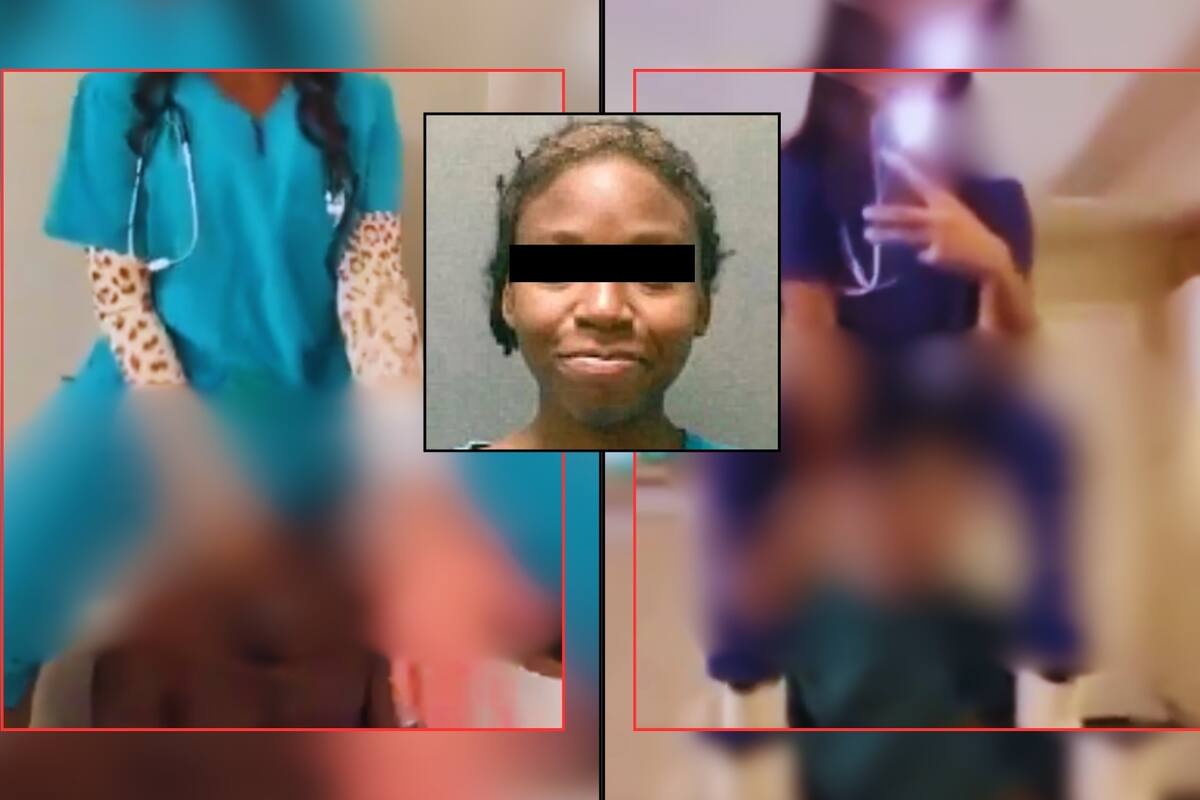 Enfermera joven se grabó bailando “sugestivamente” sobre la cabeza de un paciente discapacitado y publicó el VIDEO en TikTok; fue señalada por abuso y arrestada por explotación