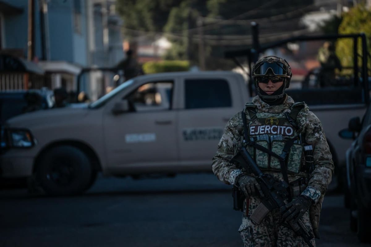 Se llevó a cabo la madrugada del pasado martes 2 de diciembre en donde fue capturado un líder criminal del grupo Beltrán Leyva. Foto: Border Zoom