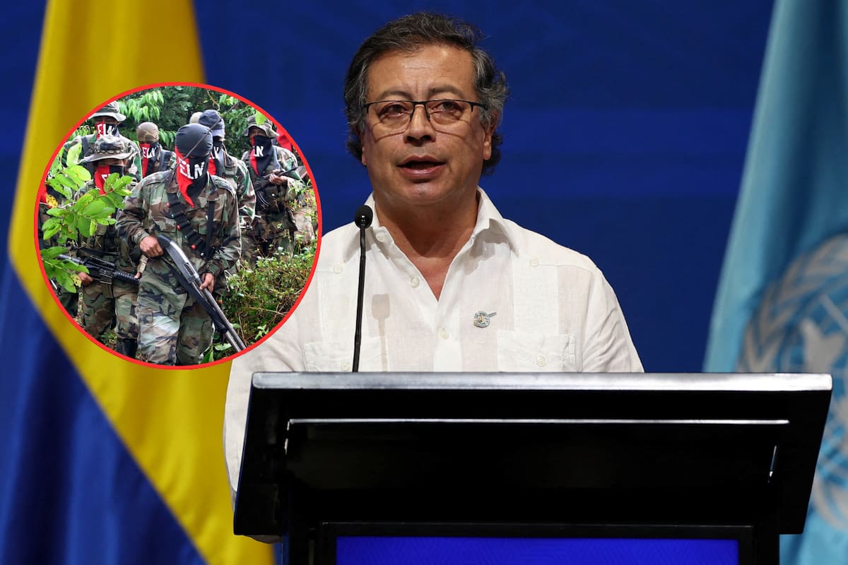 ARCHIVO. Gustavo Petro, presidente de Colombia, suspende diálogo de paz con el Ejército de Liberación Nacional (ELN). | Crédito: REUTERS/Luisa González/Albeiro Lopera
