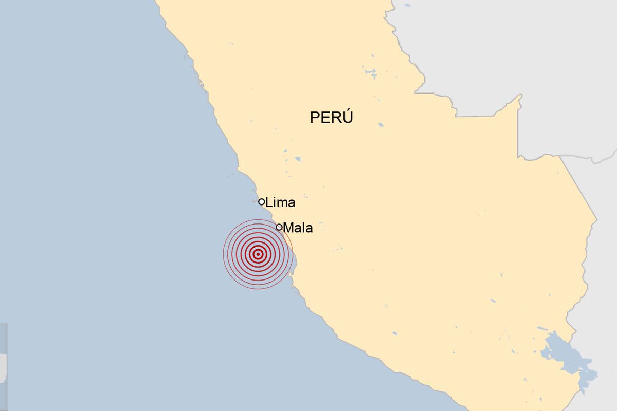 Sismo en Perú: un temblor magnitud 6,0 sacude Lima y la costa central del país