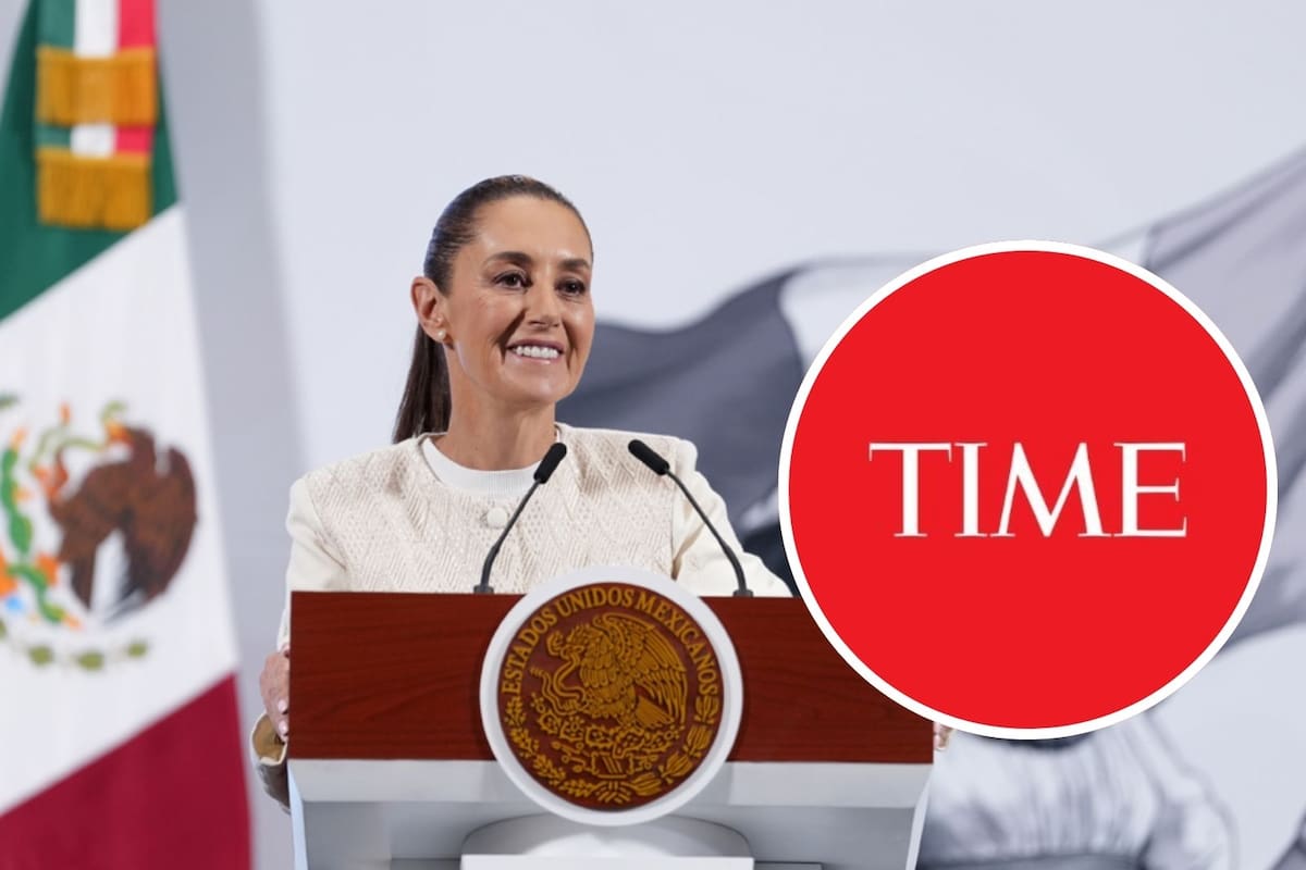 Claudia Sheinbaum dice tener “los pies en la tierra” tras aparecer en la lista TIME 100