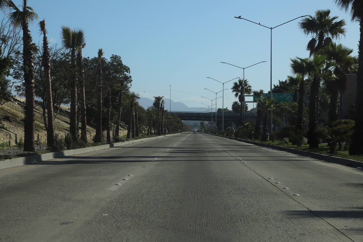 Las calles de Tijuana este 1 de enero
