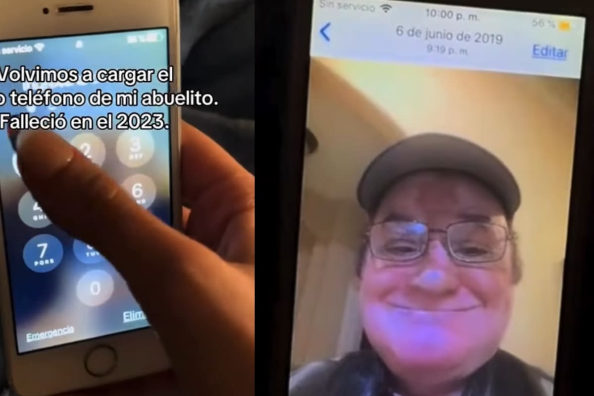 “Me parte el alma las fotos de la casa.”: Joven vuelve a encender el último teléfono de su abuelo fallecido hace 2 años y descubre algo conmovedor