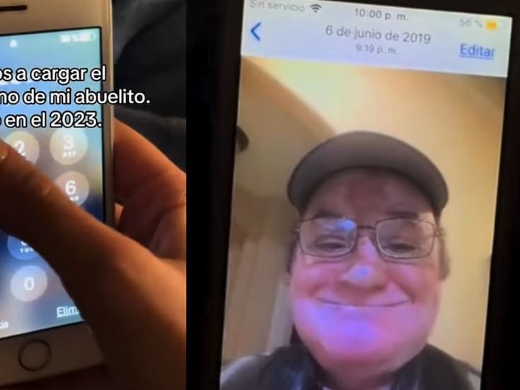 “Me parte el alma las fotos de la casa.”: Joven vuelve a encender el último teléfono de su abuelo fallecido hace 2 años y descubre algo conmovedor