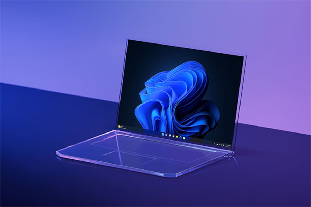 Lenovo ThinkBook Transparent Display Laptop Concept
