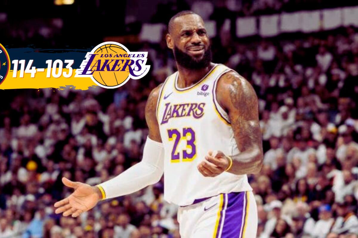 NBA: Lakers pierden ante los Nuggets 114-103 en el Juego 1 en los cuartos de final de la conferencia del Oeste
