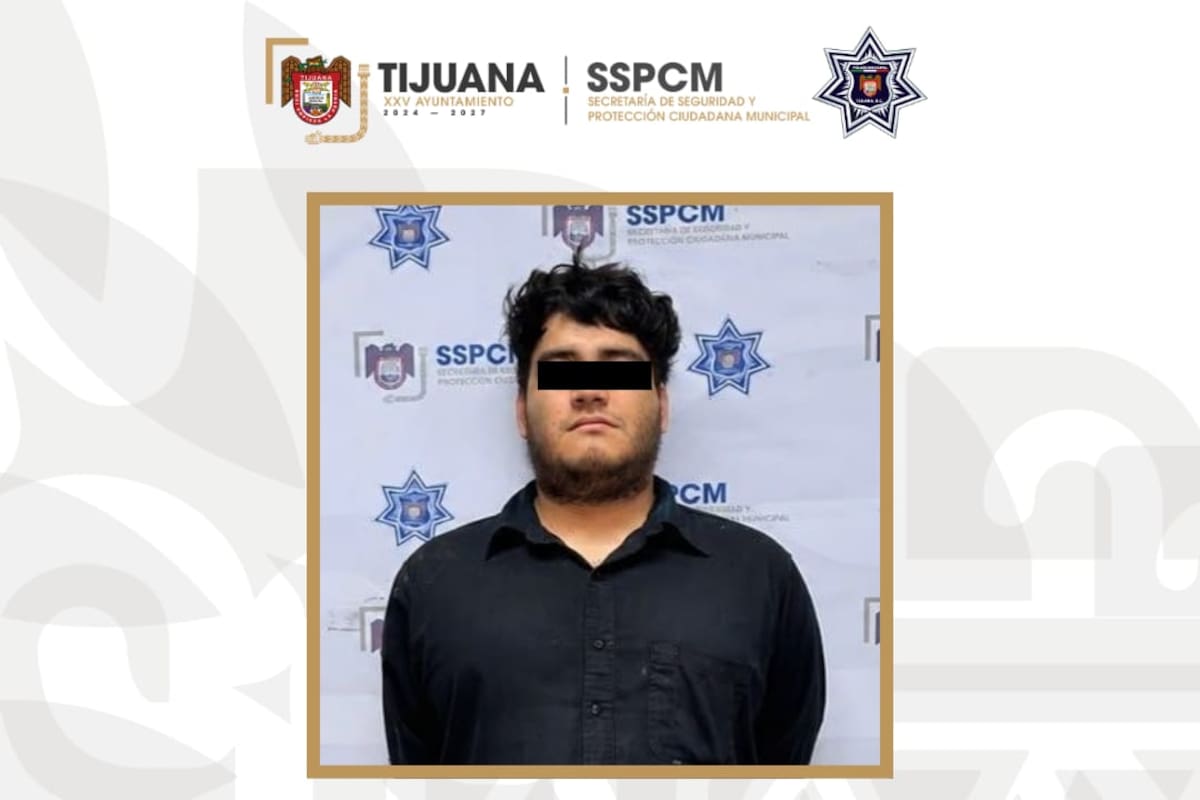 Detienen a hombre acusado de intentar asfixiar a su pareja en Tijuana