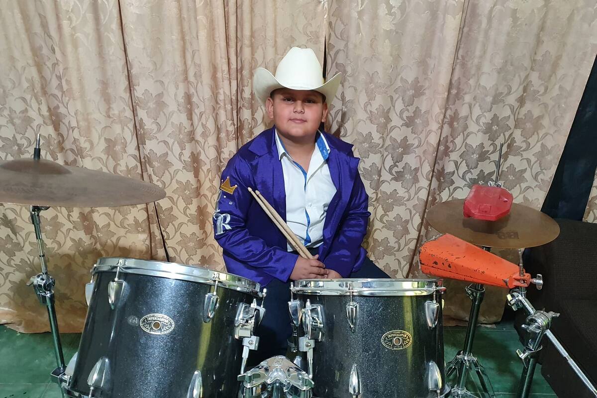 Día del niño en Sonora: Ángel Andrés toca ¡seis instrumentos!