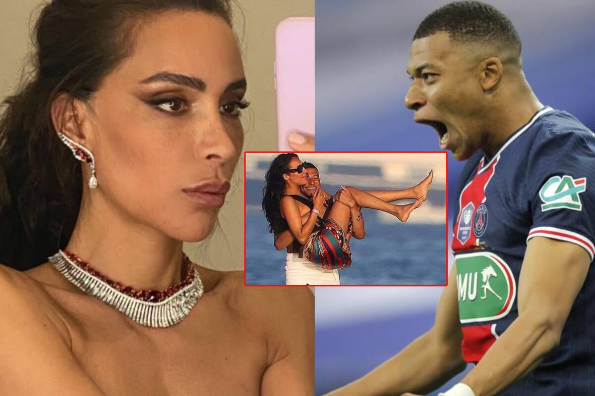Captan a Mbappé con Inés Rau, primer mujer trans en ser portada de Playboy