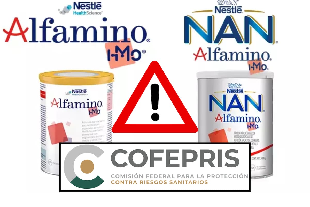Alerta COFEPRIS: Nestlé retira en México lotes de NAN Alfamino por posible presencia de una toxina, sanitaria y pidió no consumirlos; conoce cuáles son los productos involucrados y qué deben hacer madres y padres