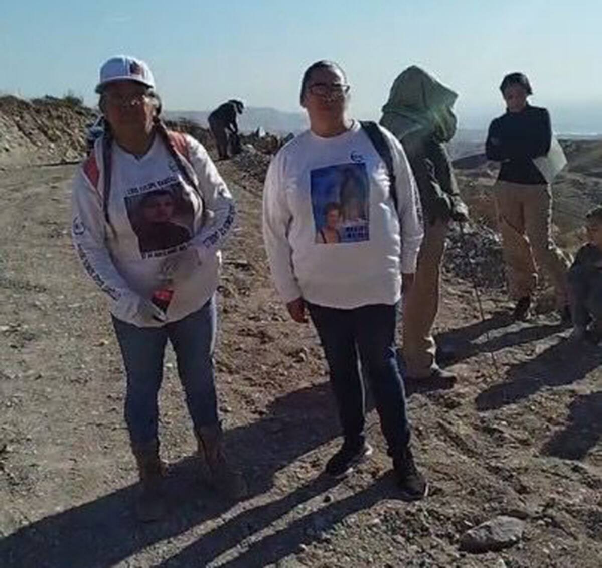 Elementos de la la fundación Todos somos Erick Carrillo realizaron otra búsqueda en el cerro del Gorila, donde fueron encontrados los que se presume son los restos de Martha Molina.