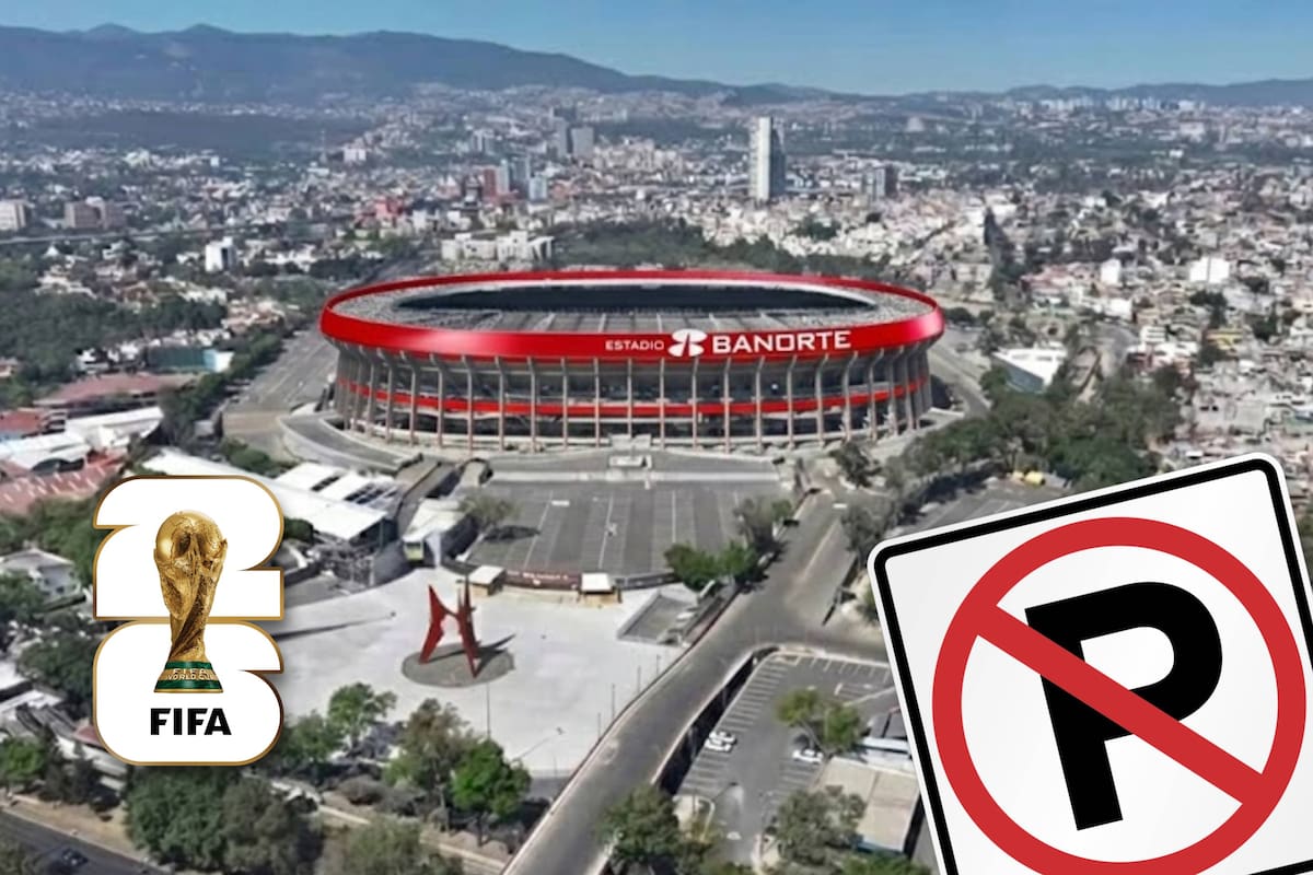 El Estadio Azteca cerrará el estacionamiento al público general durante el Mundial 2026