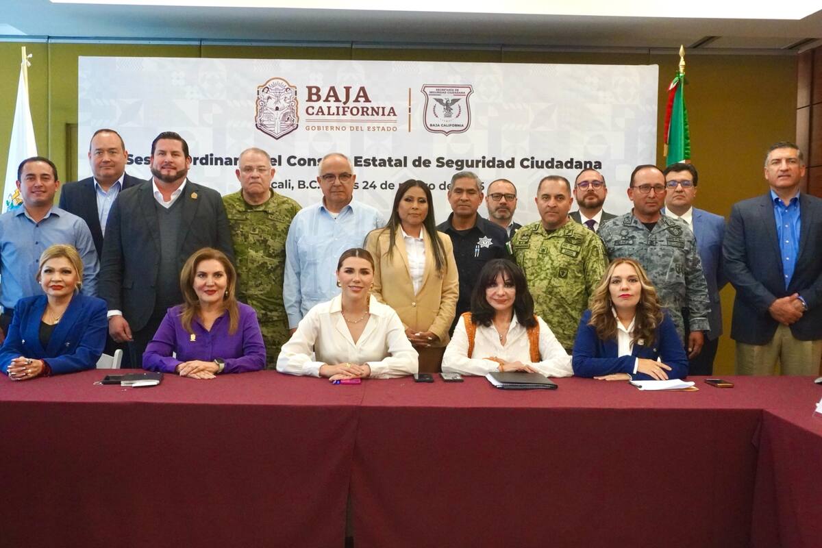 Encabeza gobernadora Sesión Ordinaria del Consejo de Seguridad Ciudadana